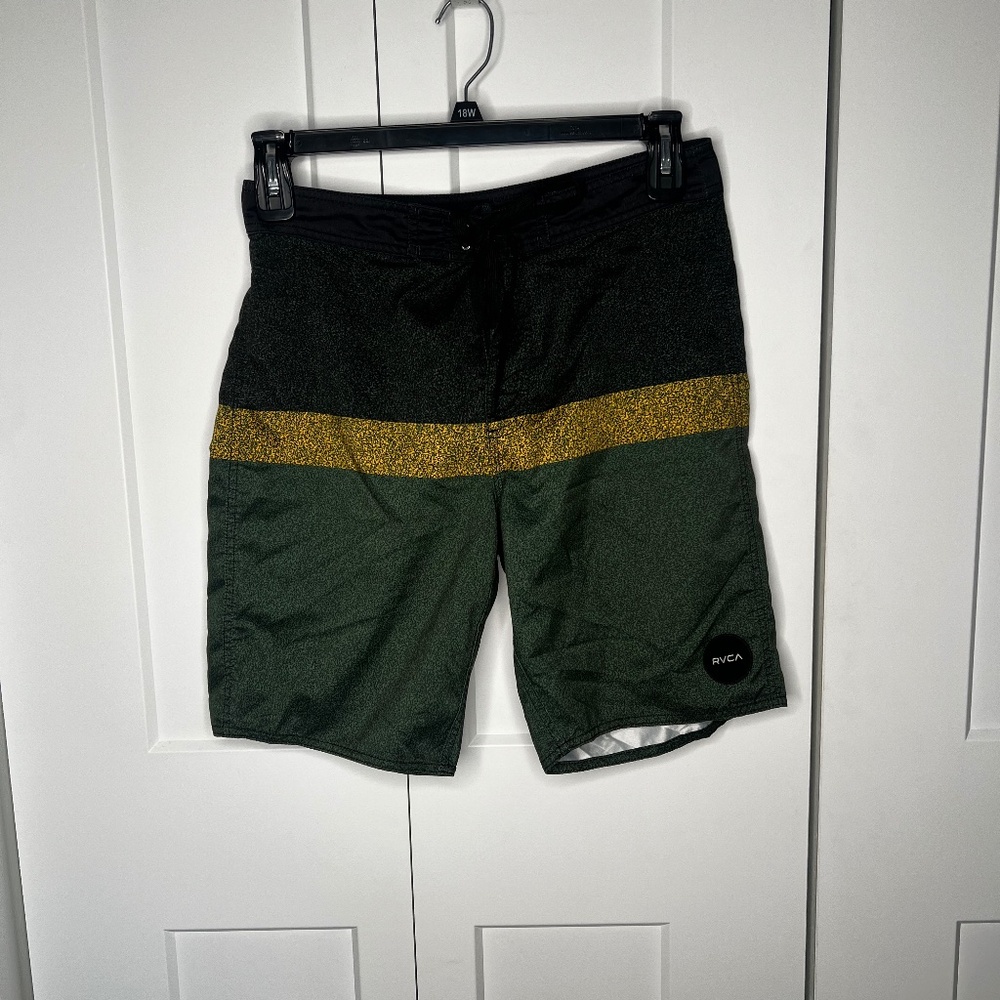 RVCA Classic Non Stretch Swim Trunks Men's Size 31